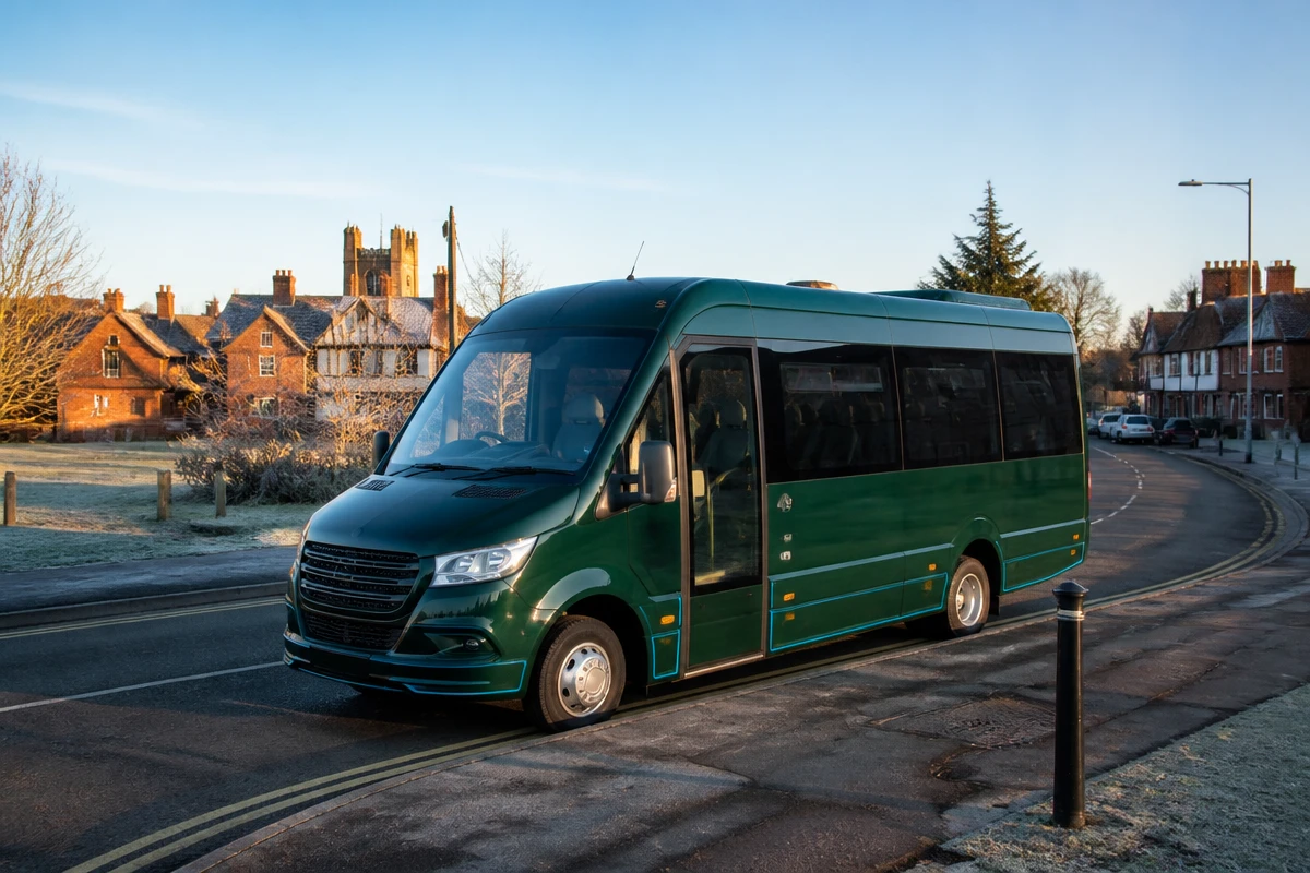 Minibus Hire in Chase Cross